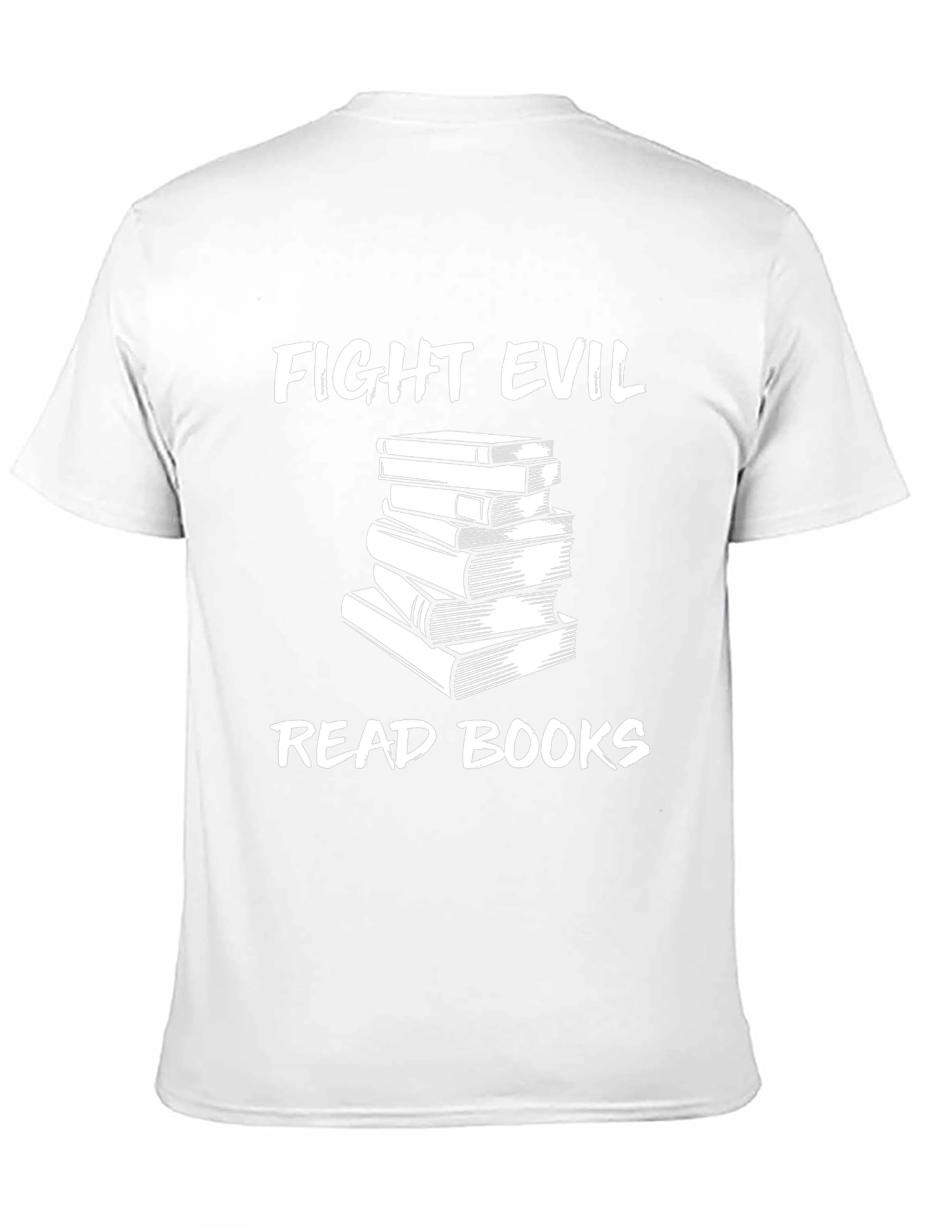 Fight Evil Read Books Graphic Tee - Unisex