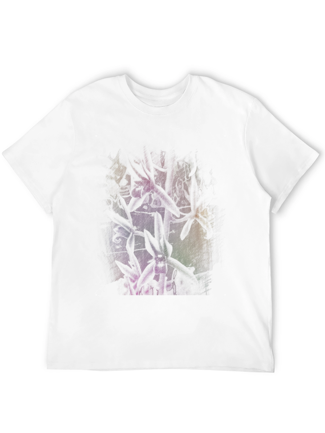 Abstract Art Black T-Shirt