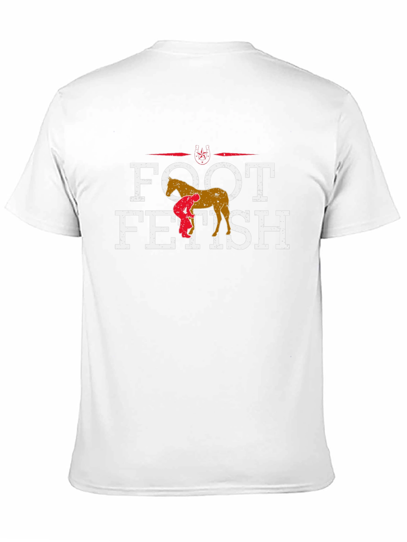 Foot Fetish Horse T-Shirt