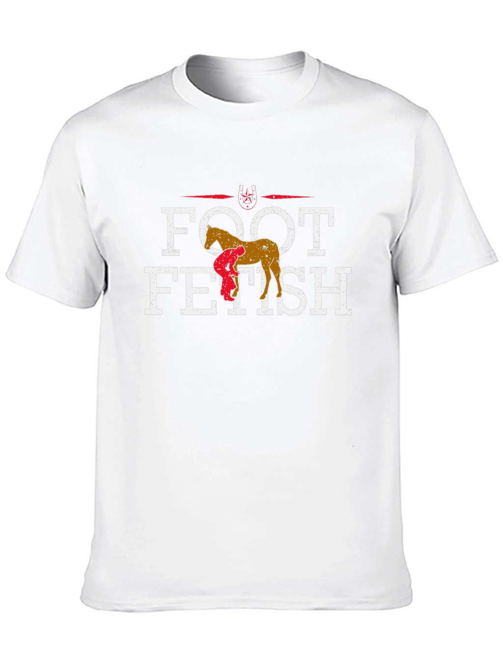 Foot Fetish Horse T-Shirt