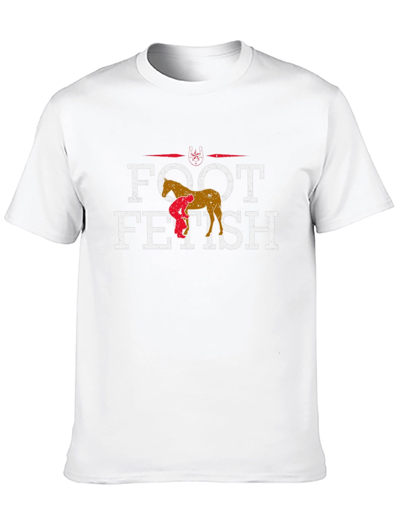 Foot Fetish Horse T-Shirt