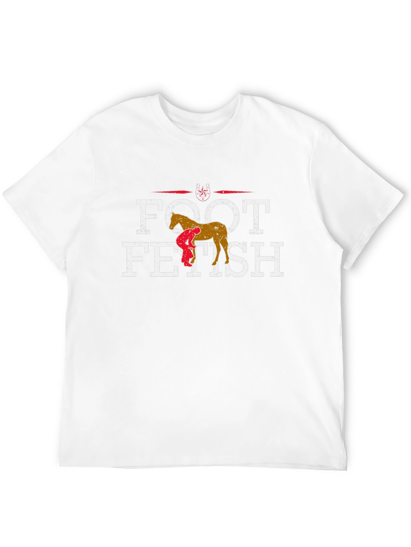Foot Fetish Horse T-Shirt