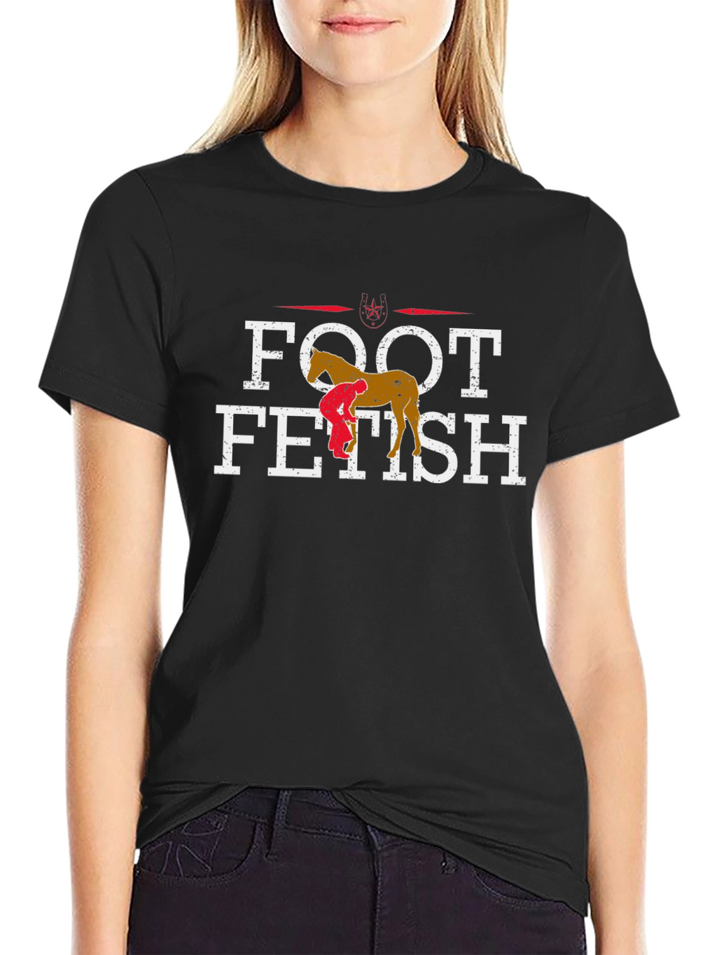 Foot Fetish Horse T-Shirt
