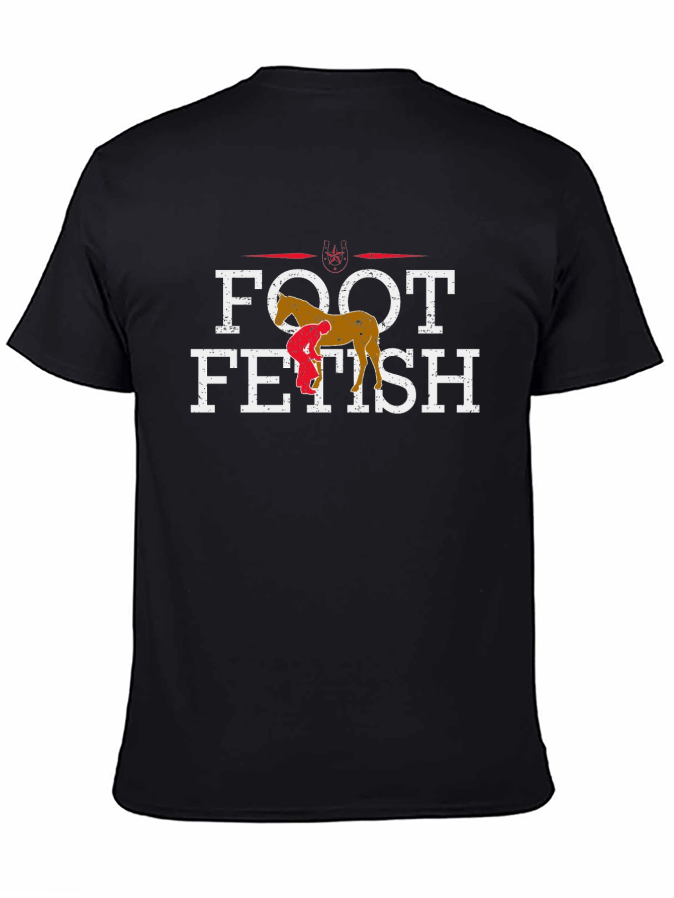 Foot Fetish Horse T-Shirt