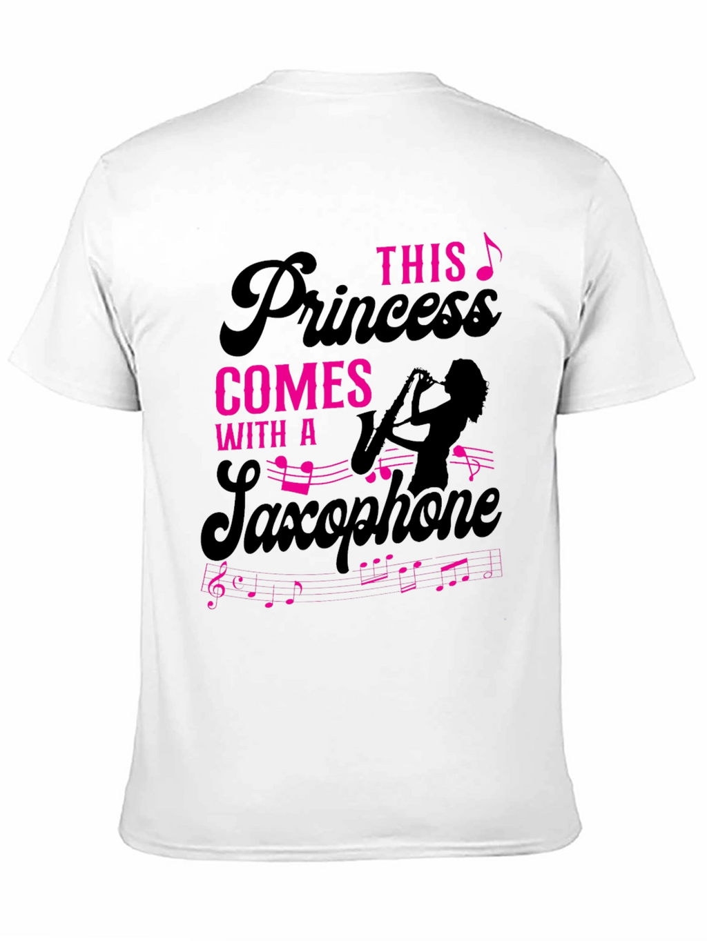 Princess Saxophone T-Shirt - Musician Tee