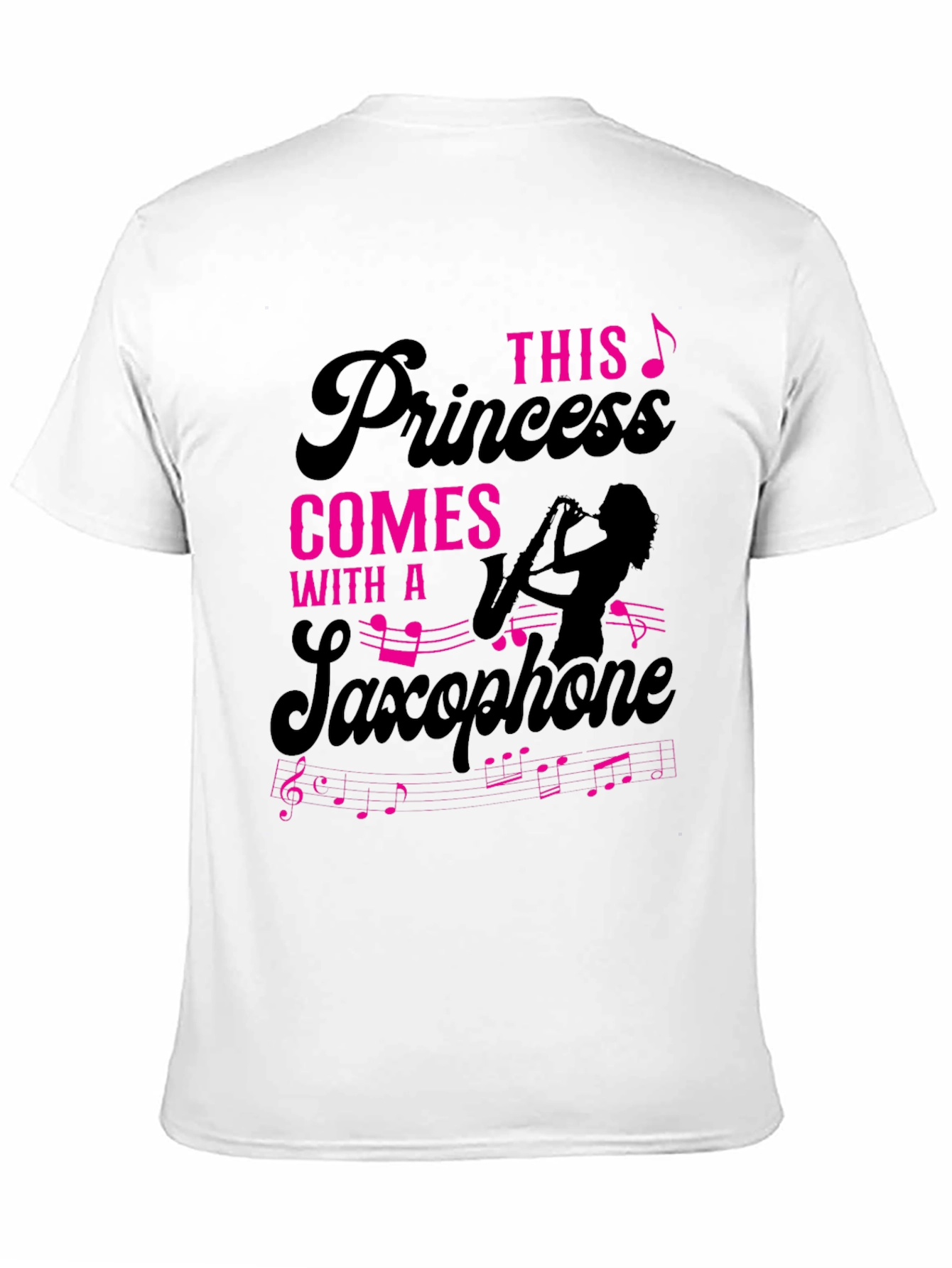 Princess Saxophone T-Shirt - Musician Tee