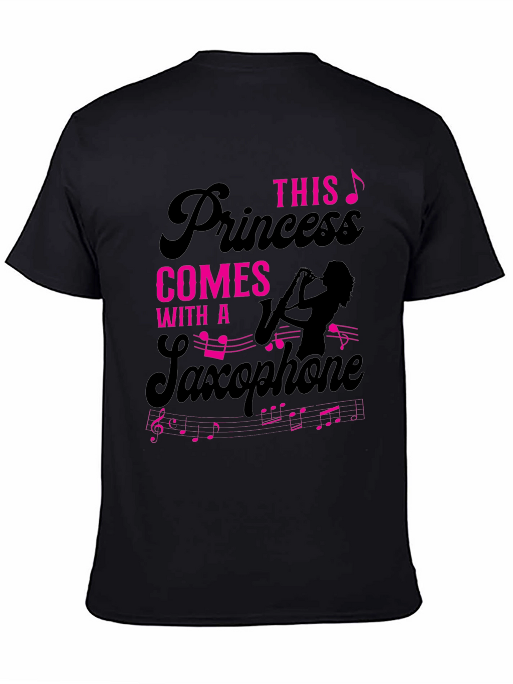 Princess Saxophone T-Shirt - Musician Tee