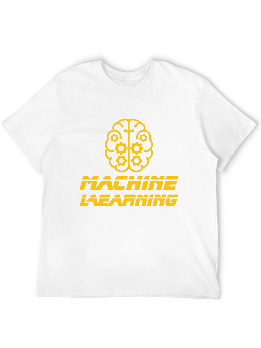 Machine Learning Brain T-Shirt - Black