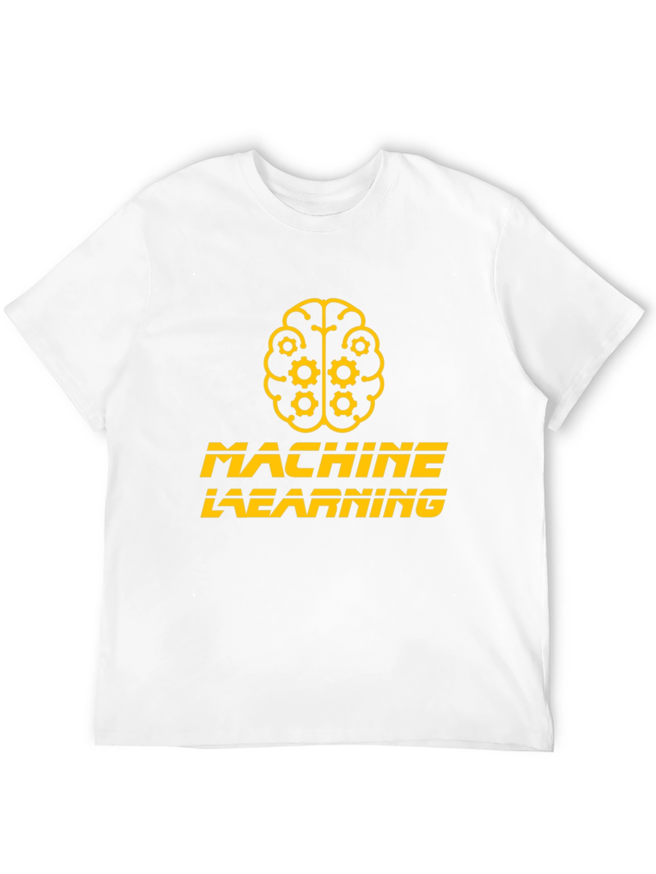 Machine Learning Brain T-Shirt - Black