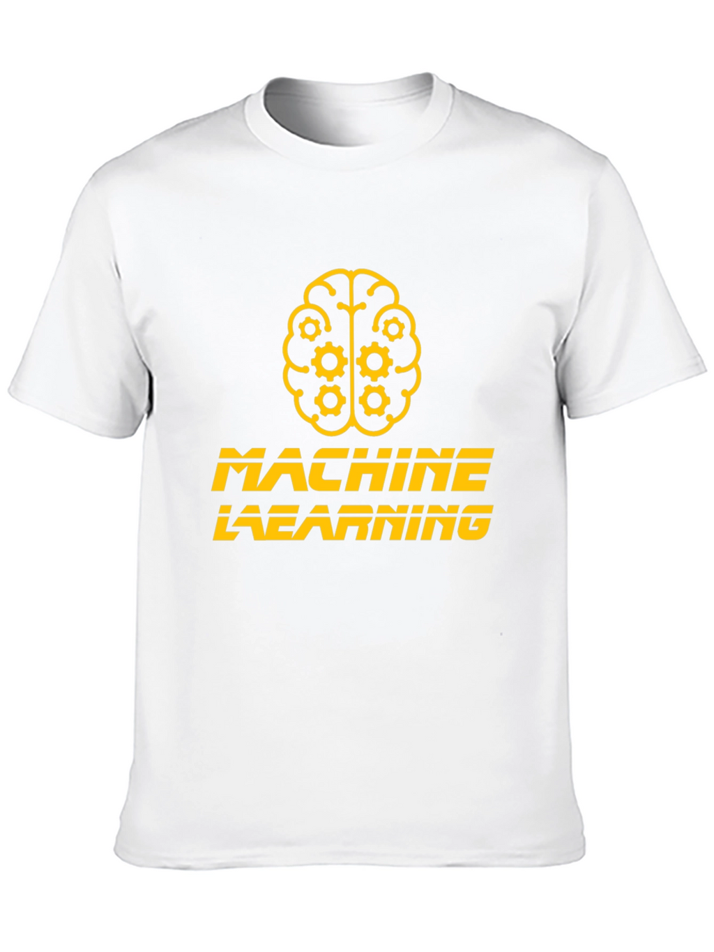 Machine Learning Brain T-Shirt - Black