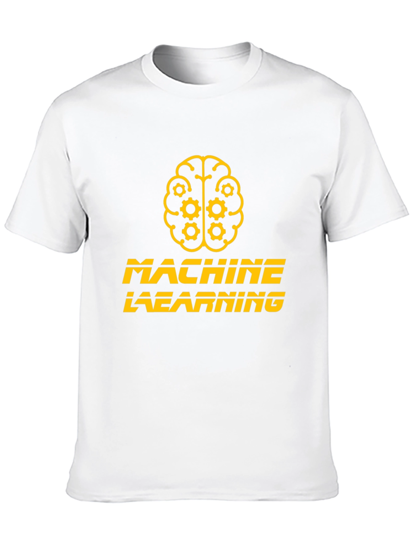 Machine Learning Brain T-Shirt - Black