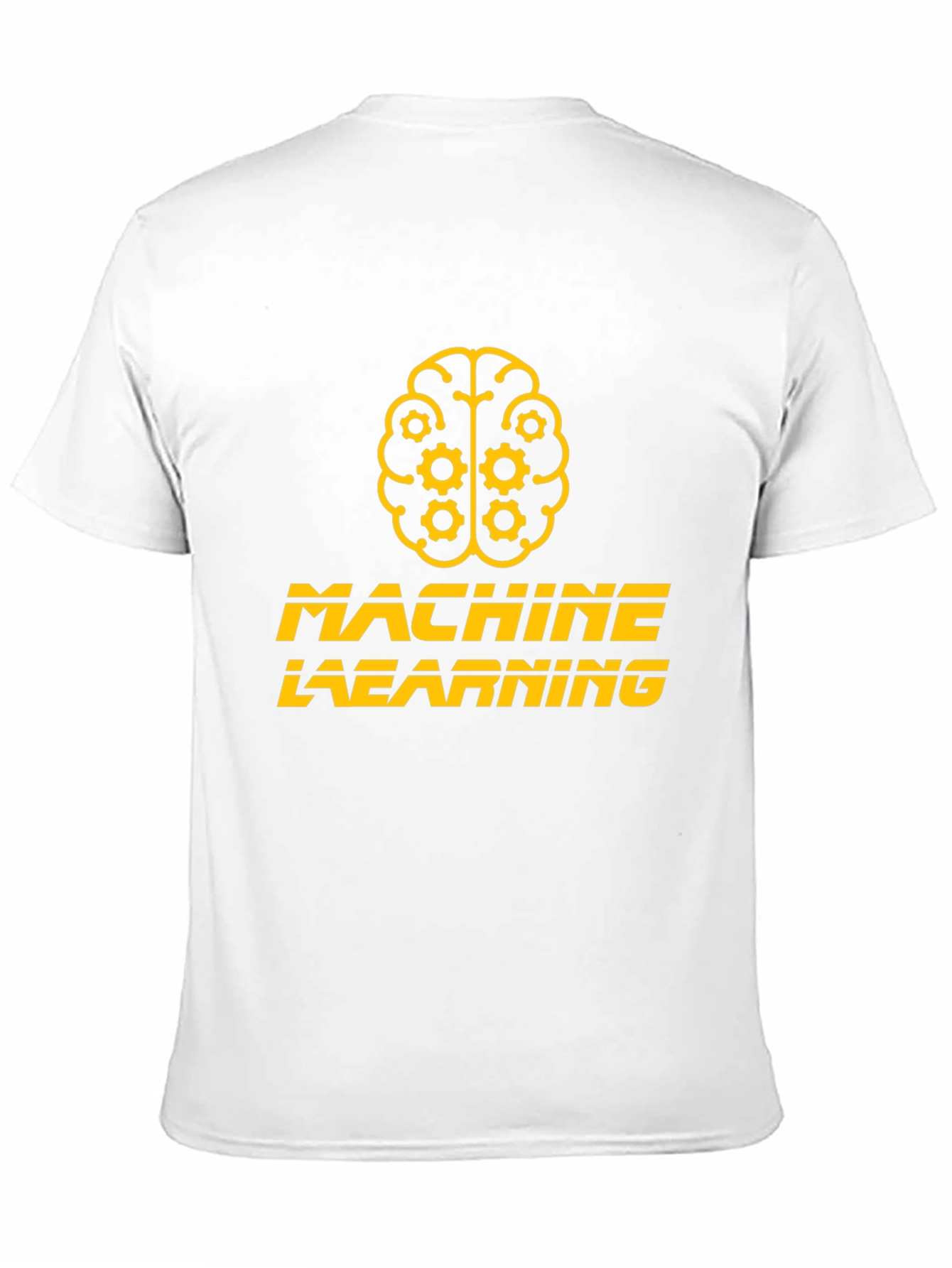 Machine Learning Brain T-Shirt - Black
