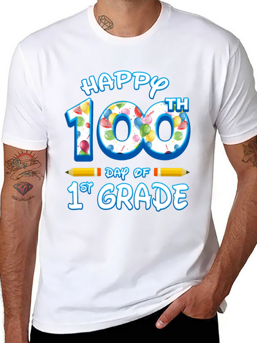 Happy 100th Day of 1st Grade T-Shirt