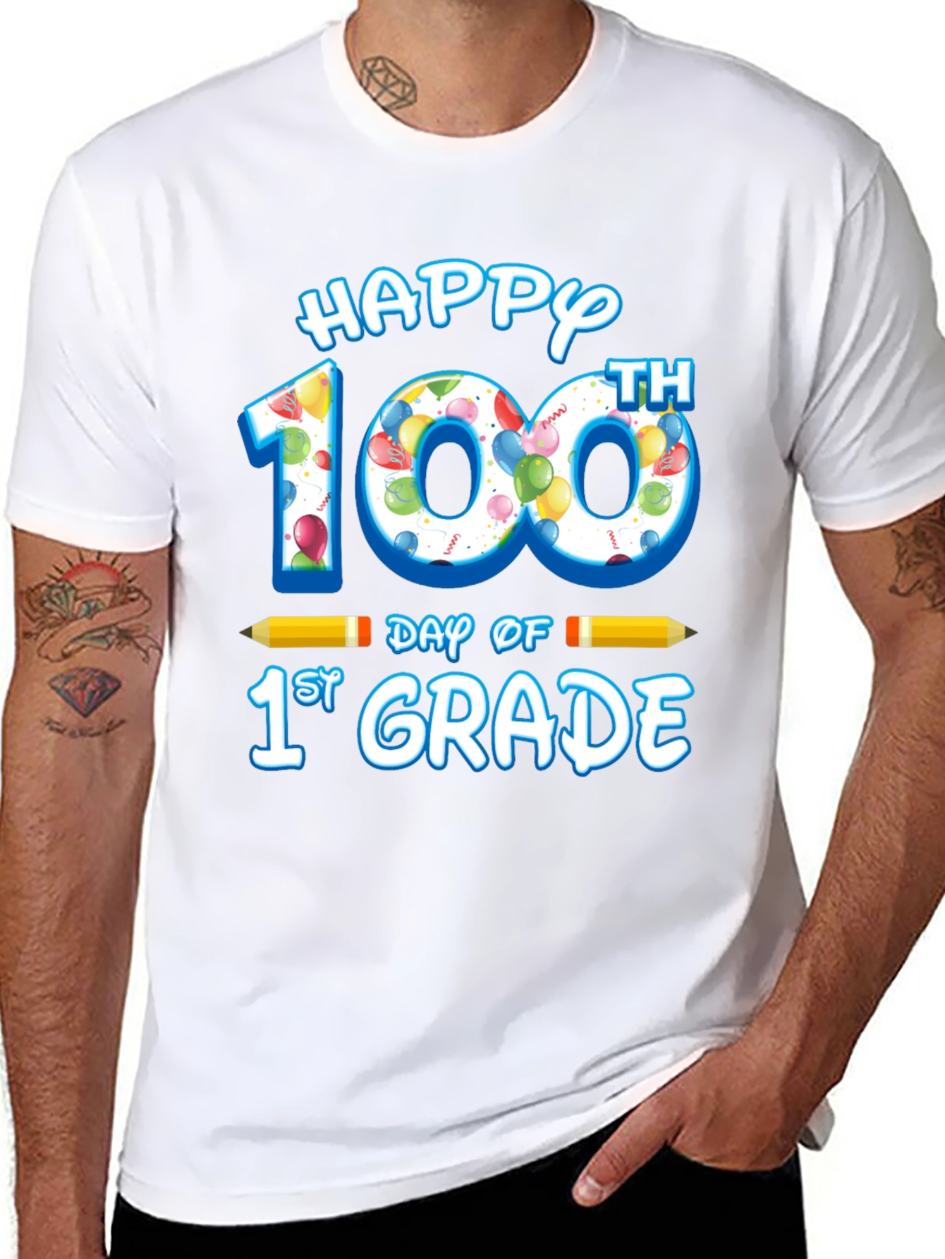 Happy 100th Day of 1st Grade T-Shirt