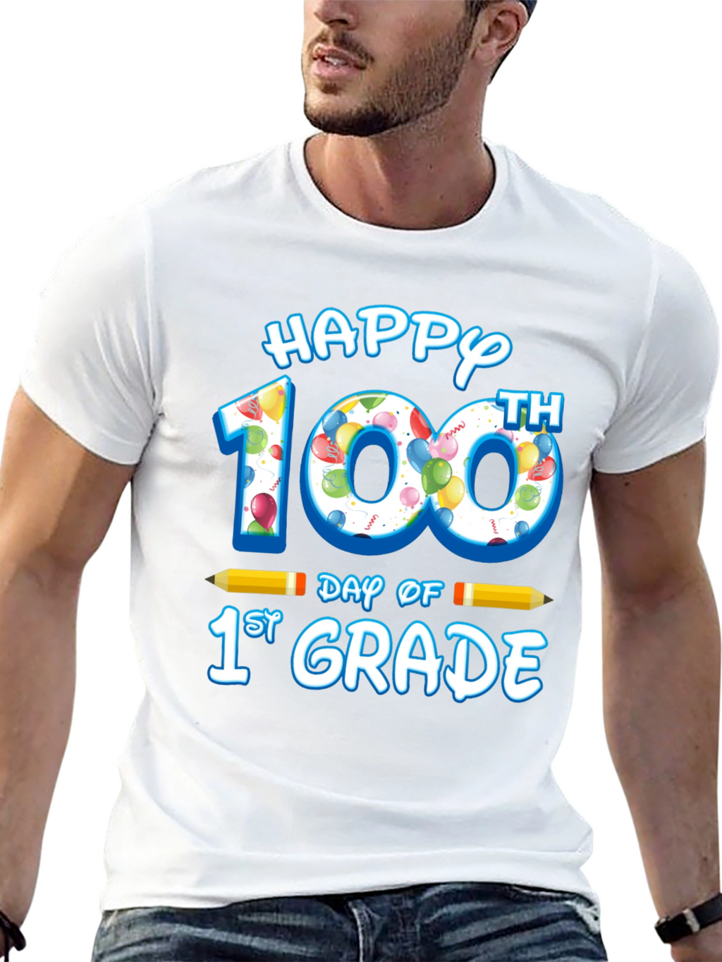 Happy 100th Day of 1st Grade T-Shirt