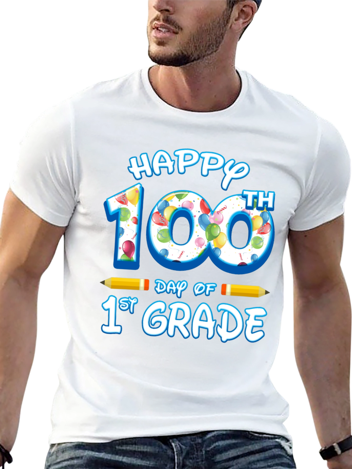 Happy 100th Day of 1st Grade T-Shirt