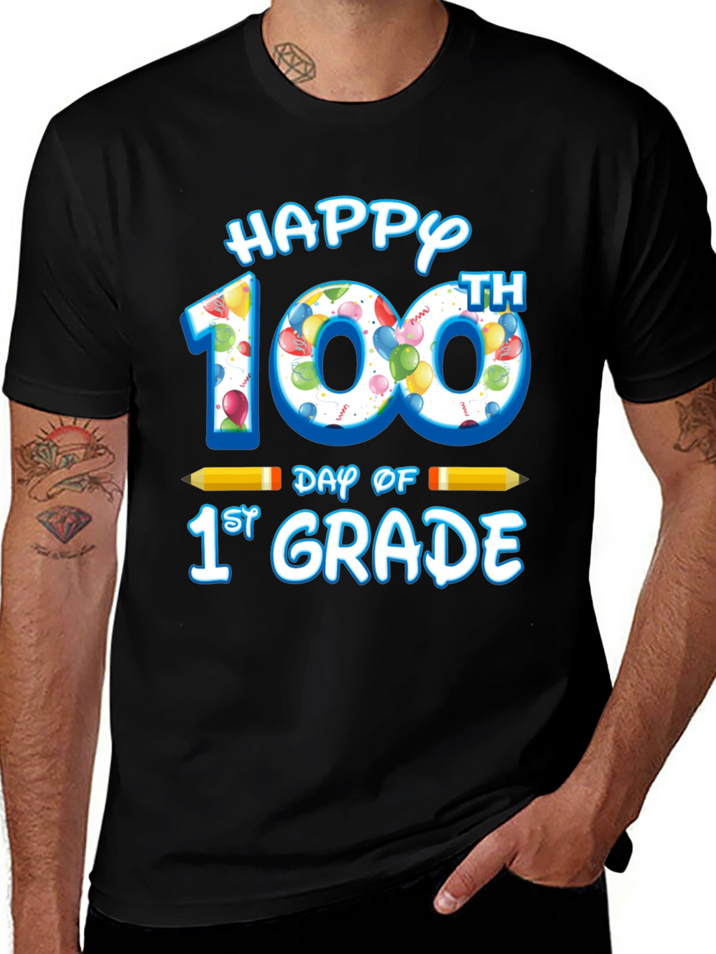 Happy 100th Day of 1st Grade T-Shirt