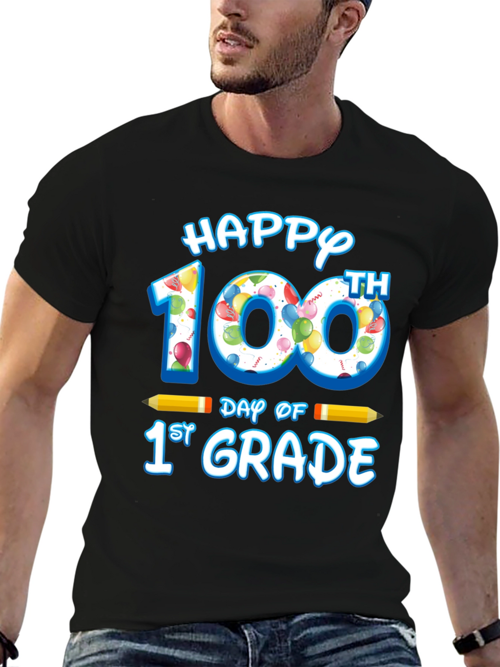 Happy 100th Day of 1st Grade T-Shirt