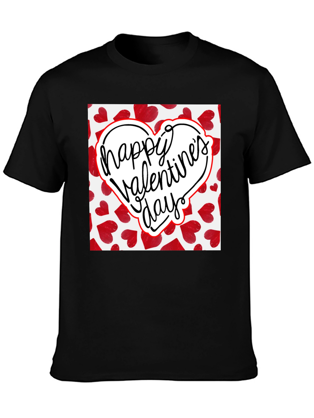 Happy Valentines Day Graphic T-Shirt