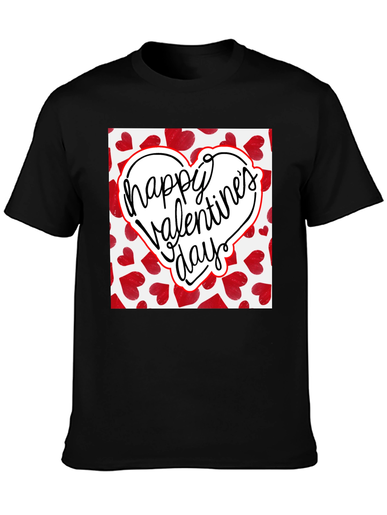 Happy Valentines Day Graphic T-Shirt