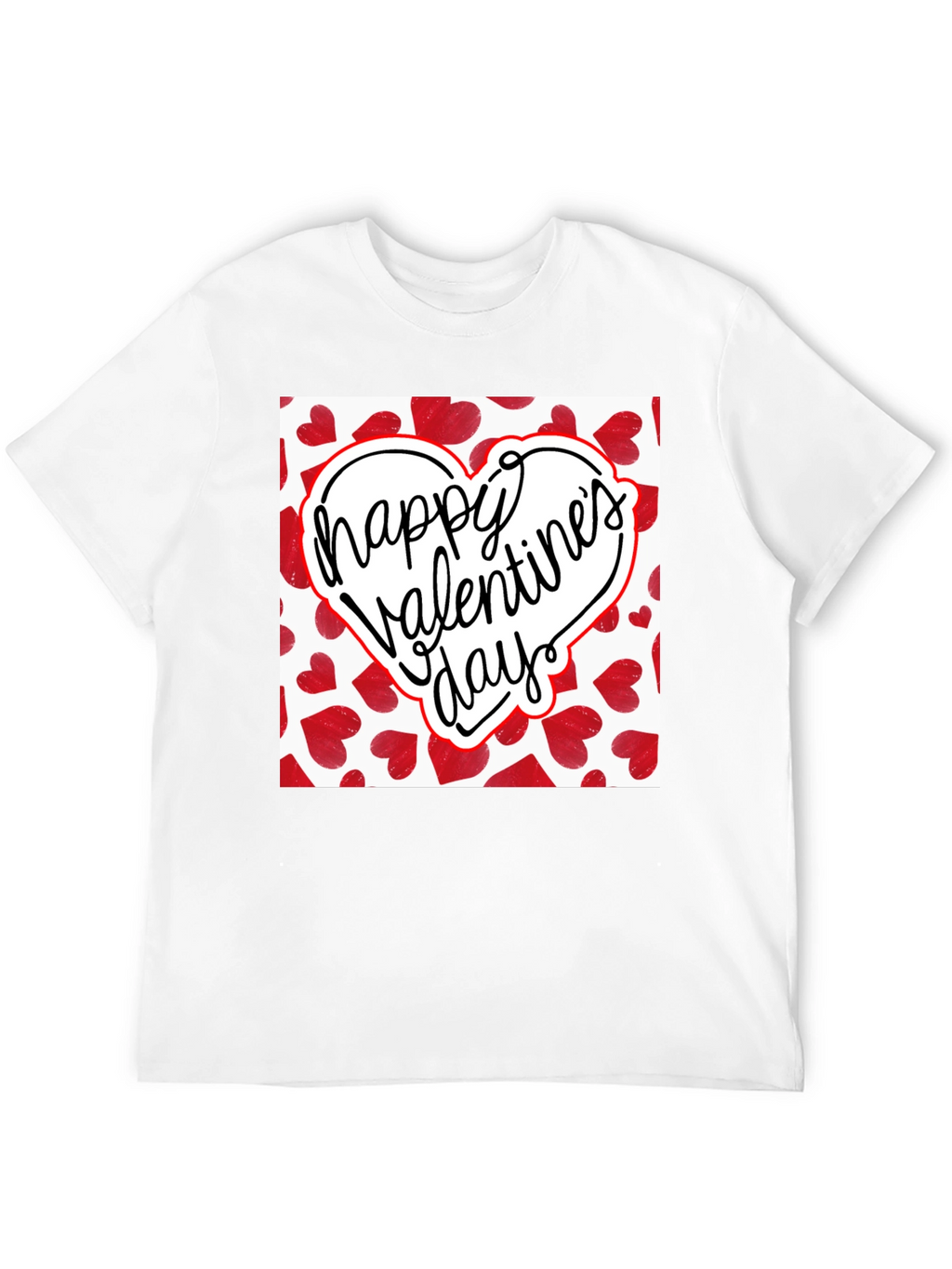 Happy Valentines Day Graphic T-Shirt