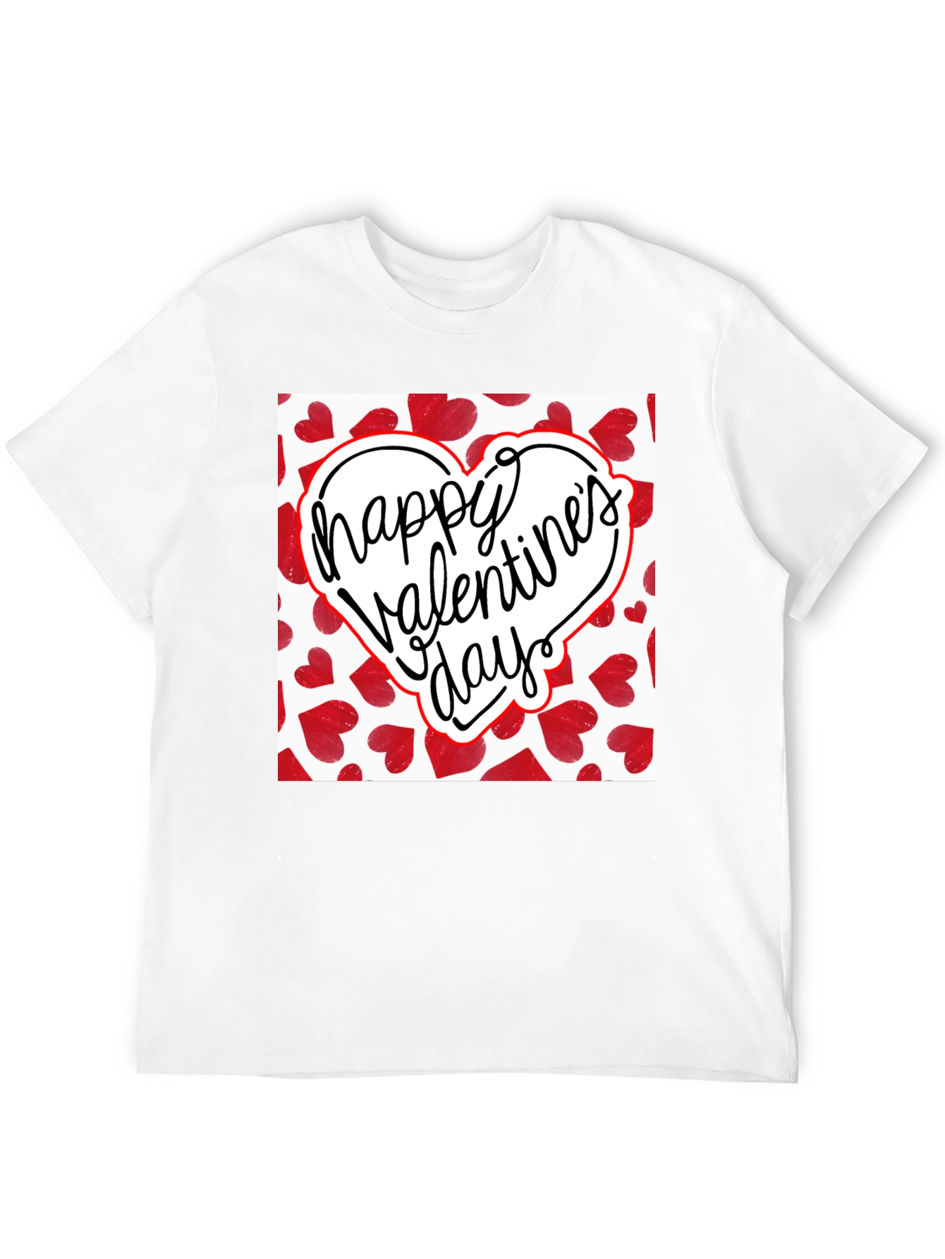 Happy Valentines Day Graphic T-Shirt