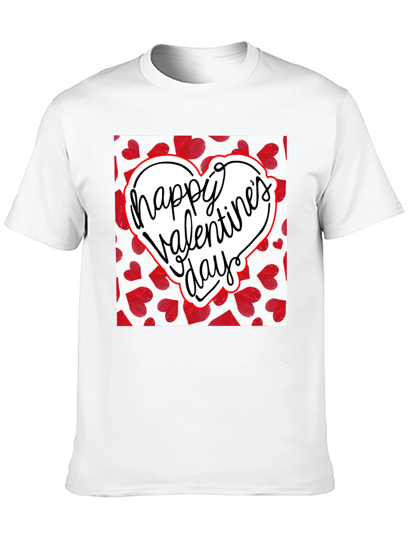 Happy Valentines Day Graphic T-Shirt