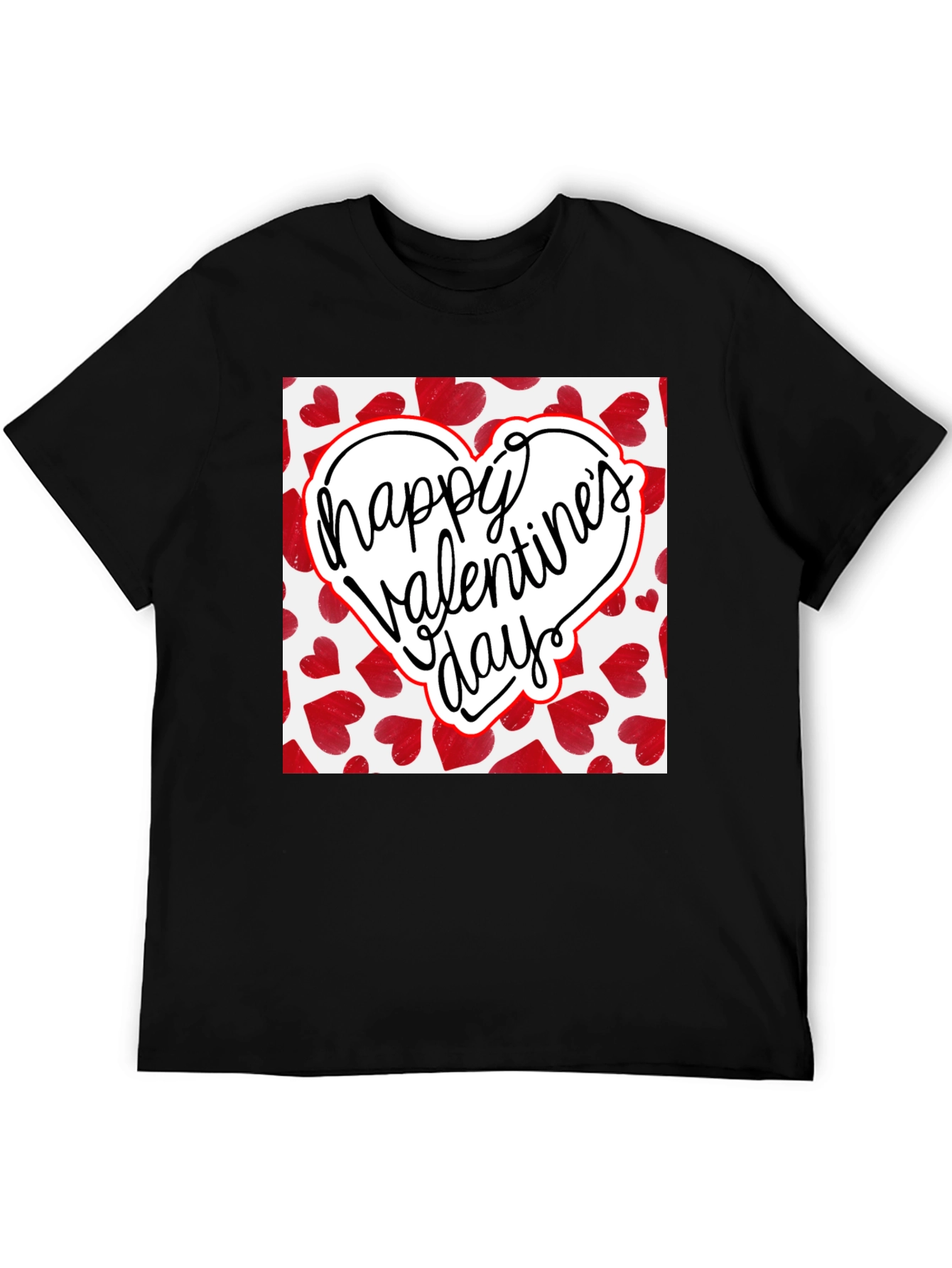 Happy Valentines Day Graphic T-Shirt