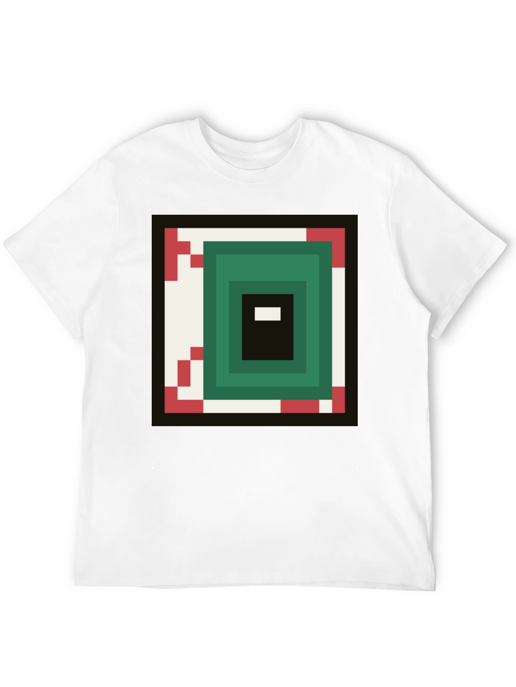 Pixel Eye Graphic Tee - Gamer Style Shirt