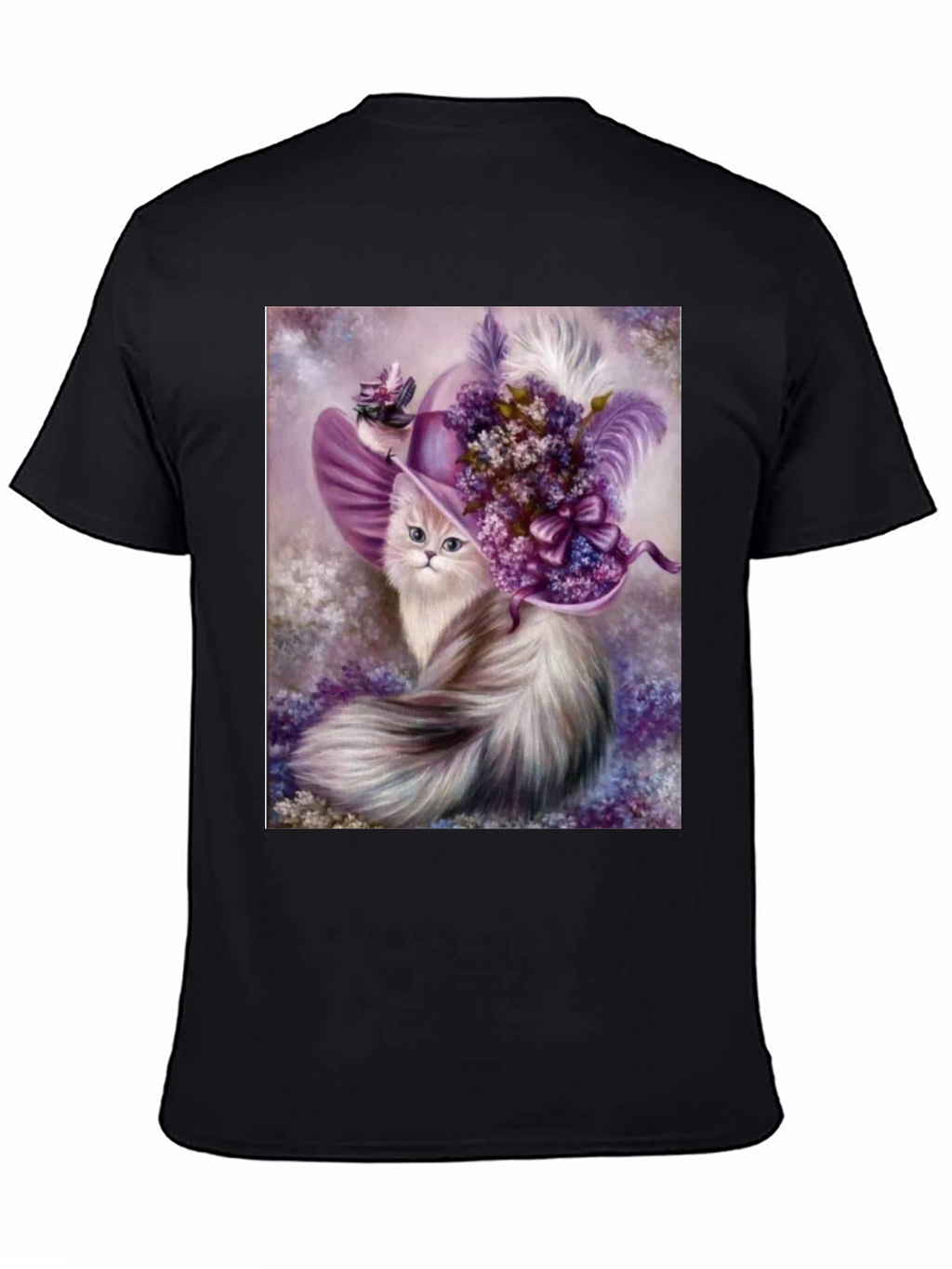 Cat in Hat Graphic T-Shirt