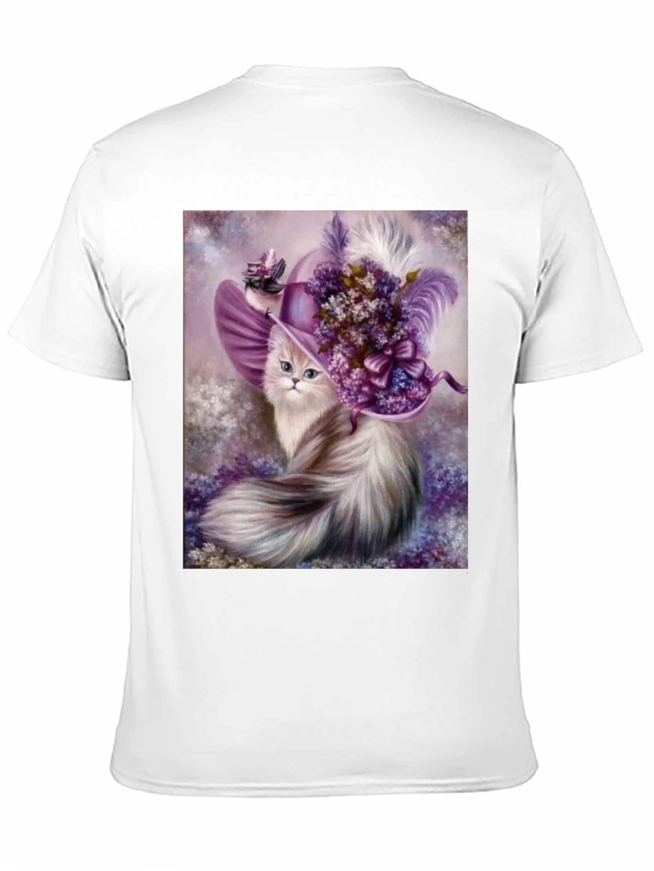 Cat in Hat Graphic T-Shirt