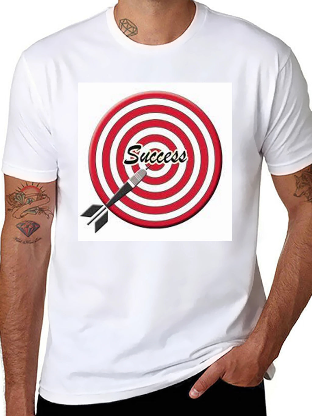 Success Target T-Shirt - Hit Your Goals!