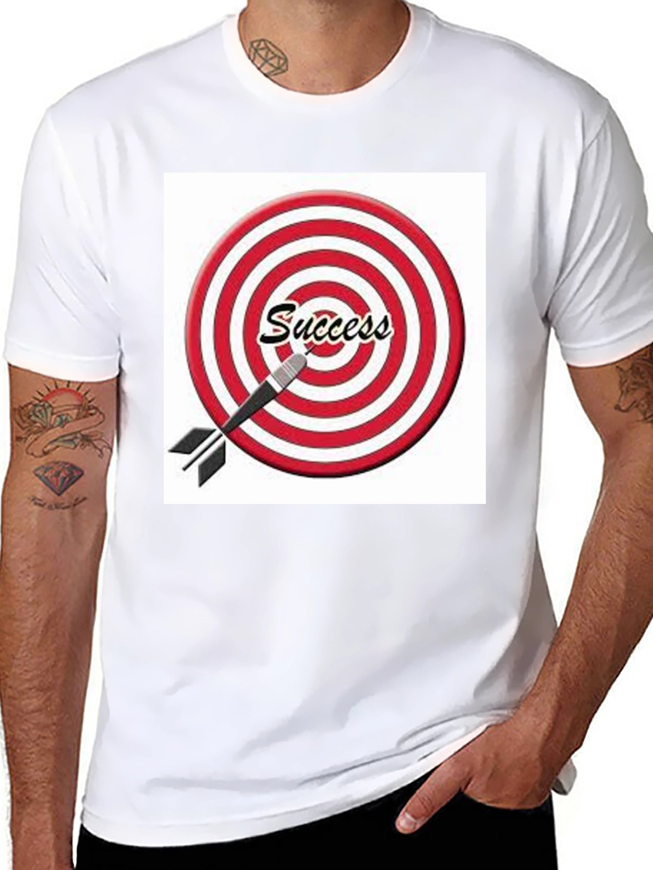 Success Target T-Shirt - Hit Your Goals!