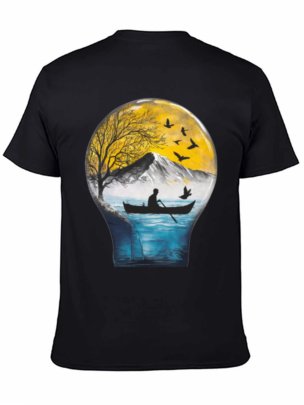 Natures Light T-Shirt - Mountain Lake Scene