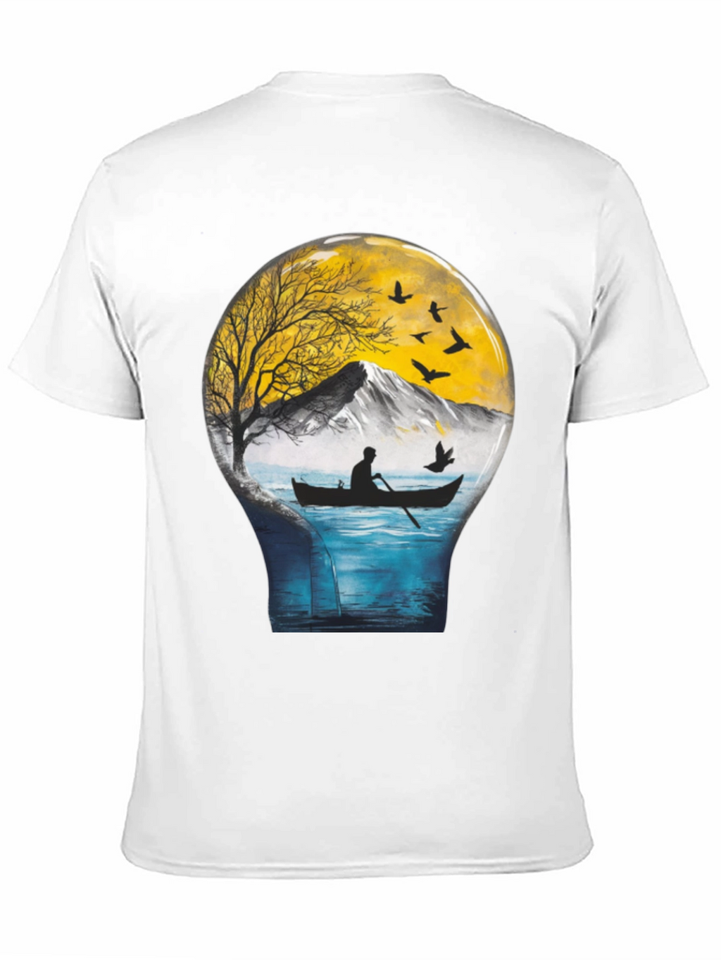 Natures Light T-Shirt - Mountain Lake Scene