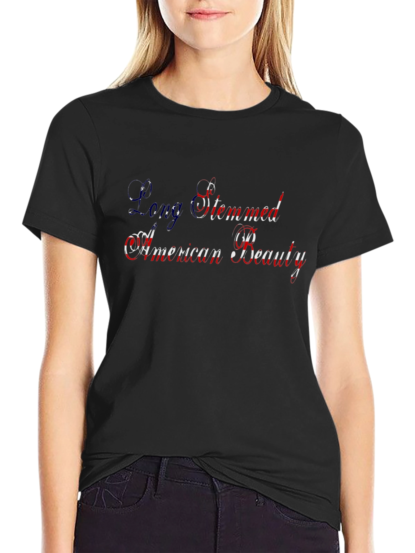 Long Stemmed American Beauty T-Shirt