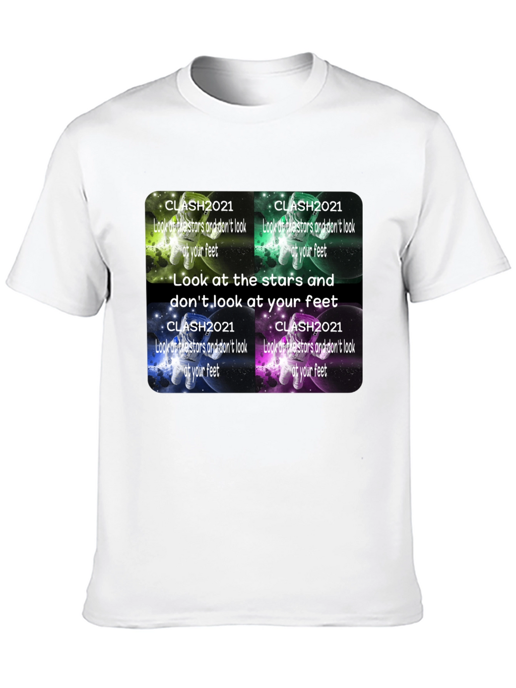 Clash 2021 Starry Astronaut T-Shirt