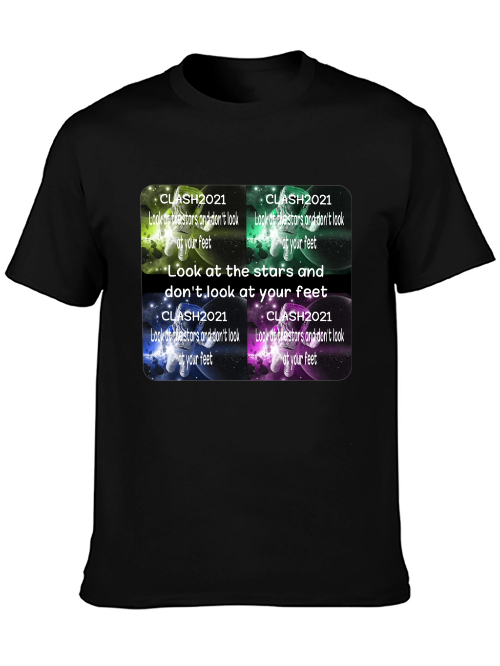 Clash 2021 Starry Astronaut T-Shirt