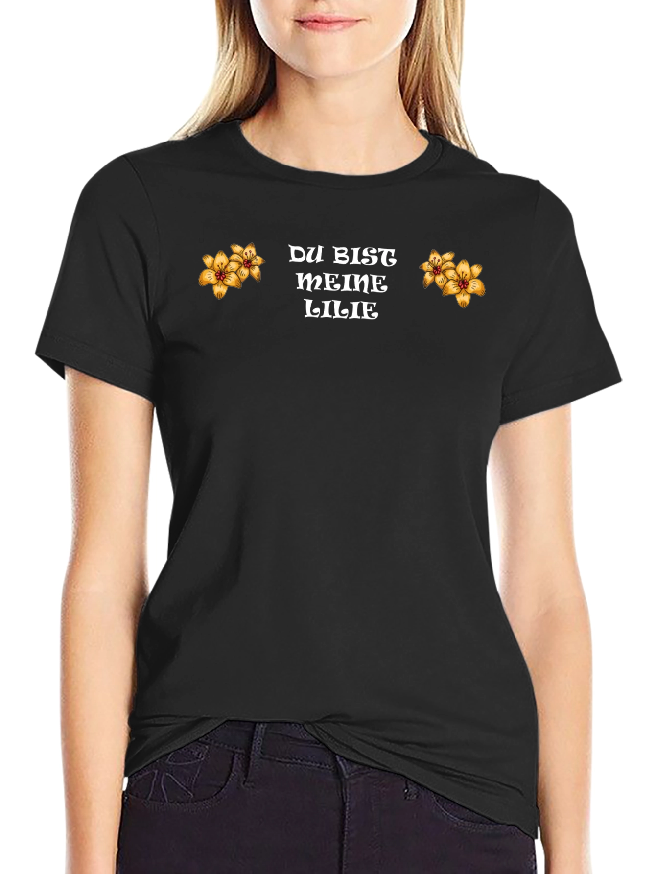 Du Bist Meine Lilie Graphic Tee