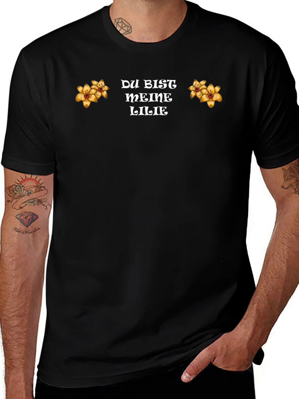 Du Bist Meine Lilie Graphic Tee