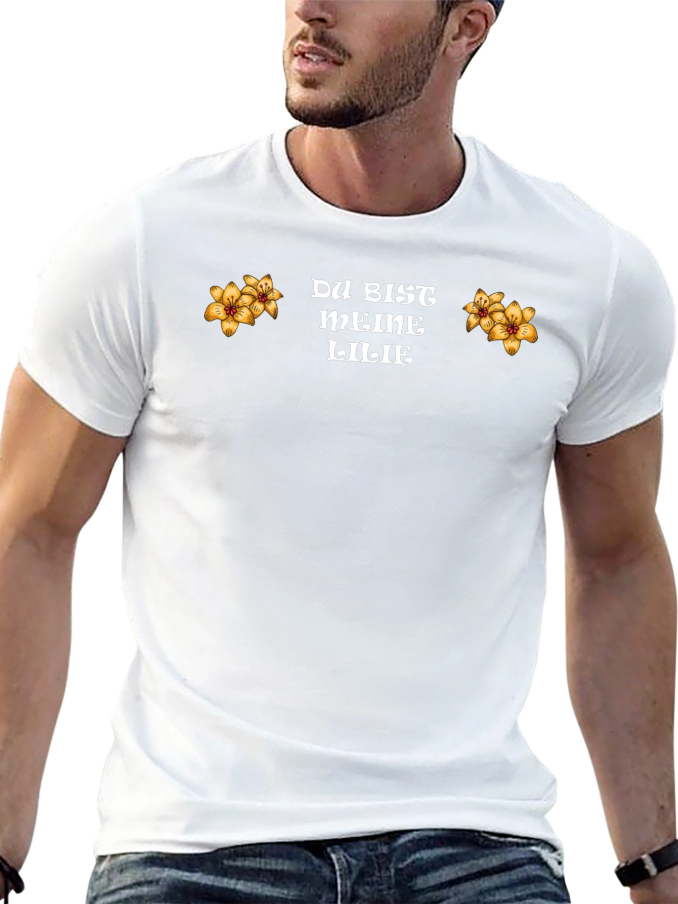 Du Bist Meine Lilie Graphic Tee