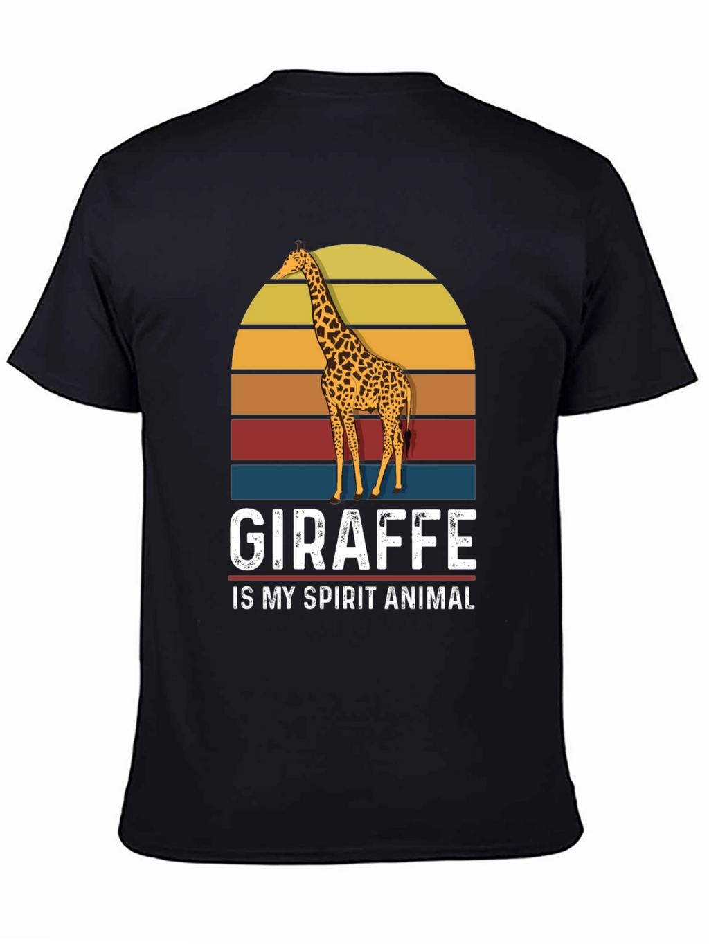 Giraffe Spirit Animal Graphic T-Shirt