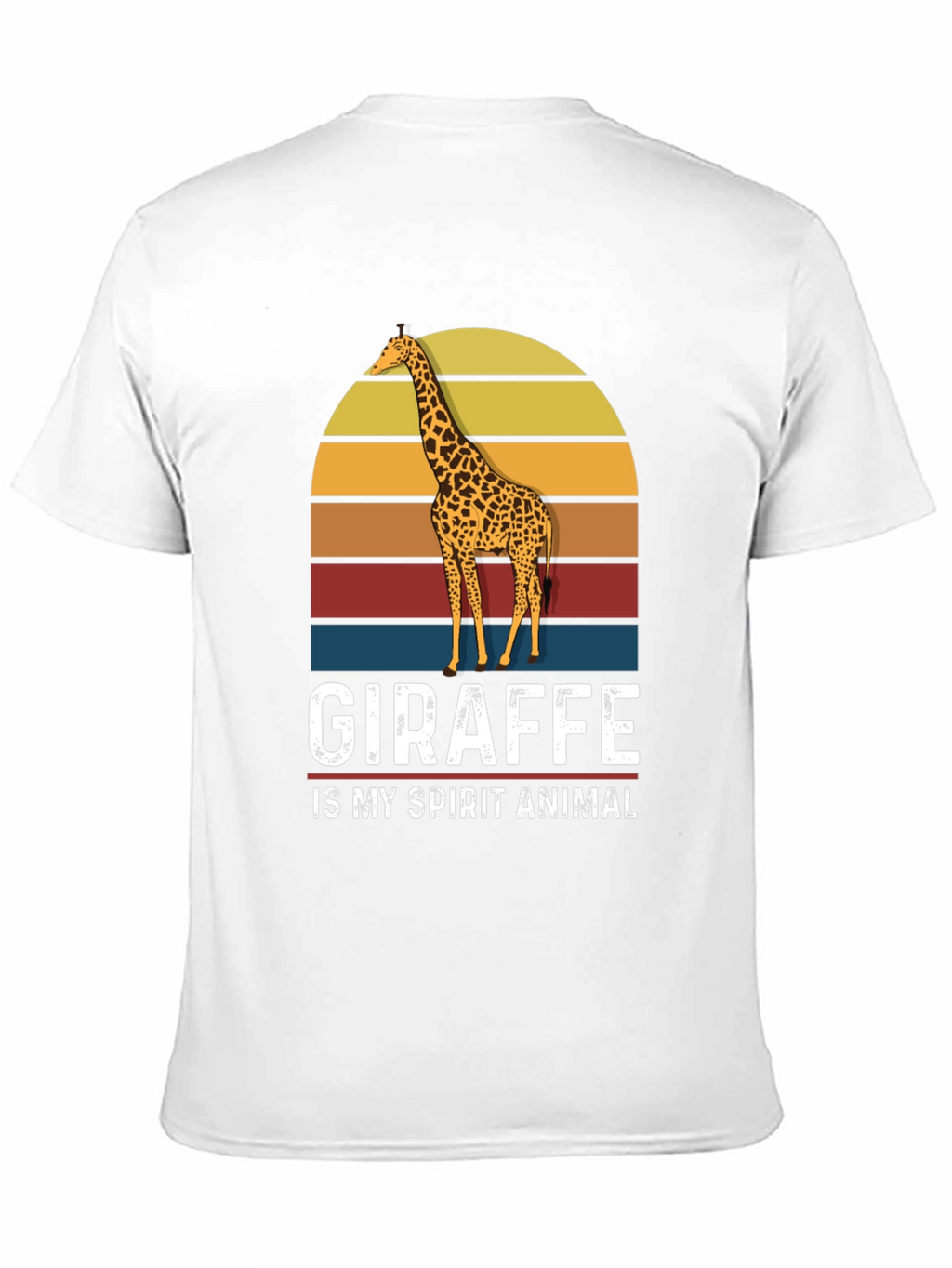 Giraffe Spirit Animal Graphic T-Shirt