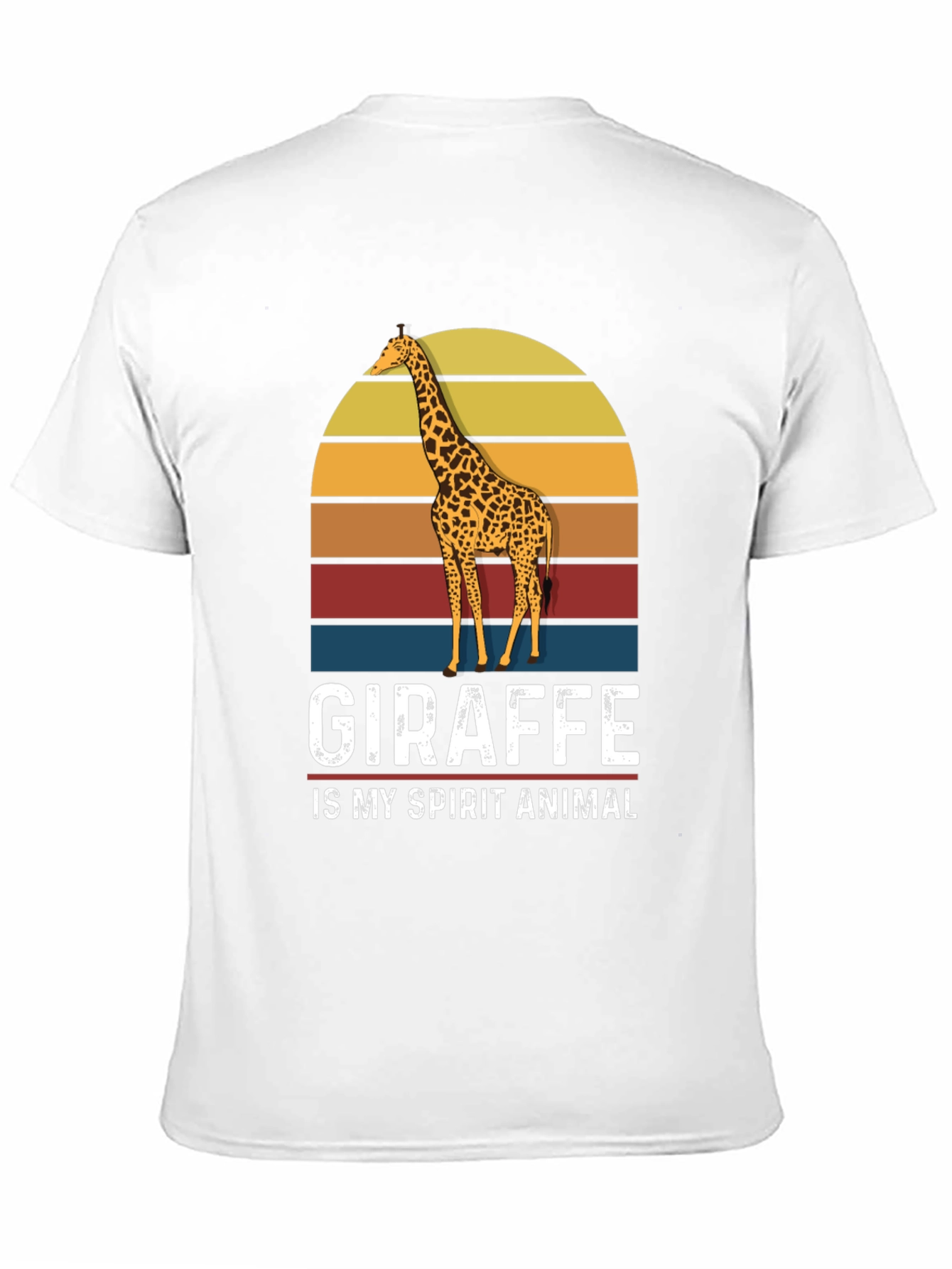 Giraffe Spirit Animal Graphic T-Shirt