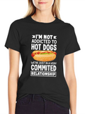 Hot Dog Relationship T-Shirt