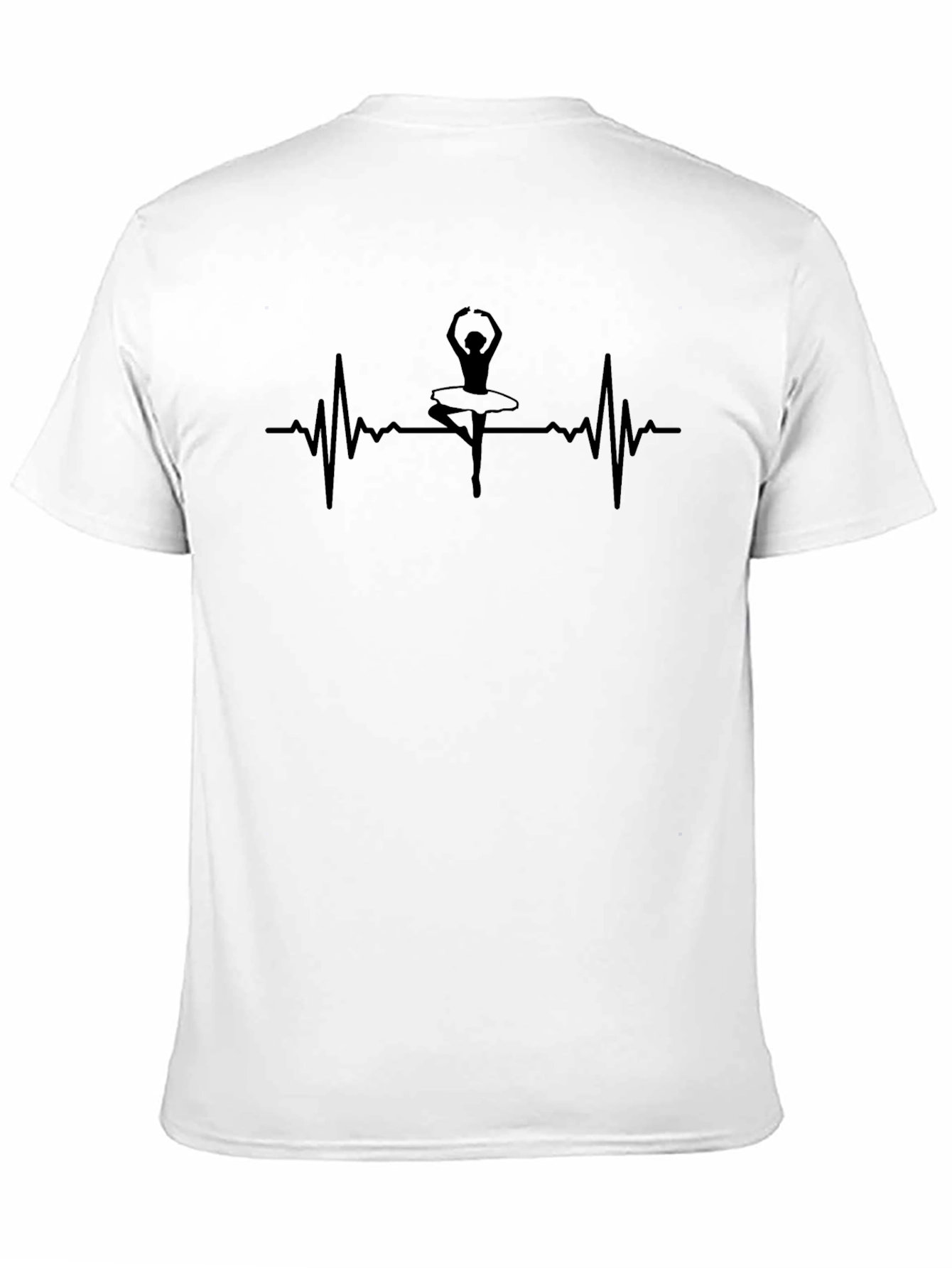 Ballerina Heartbeat T-Shirt - Dance Lover Tee