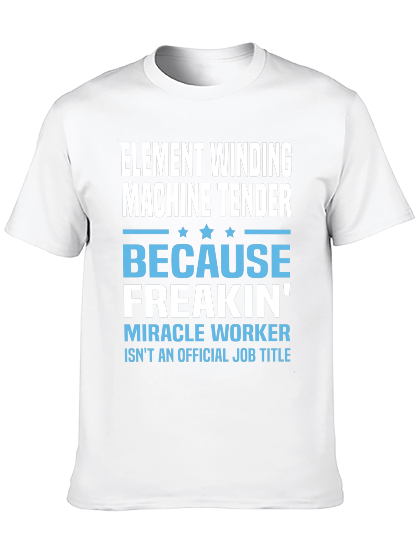 Element Winding Machine Tender T-Shirt