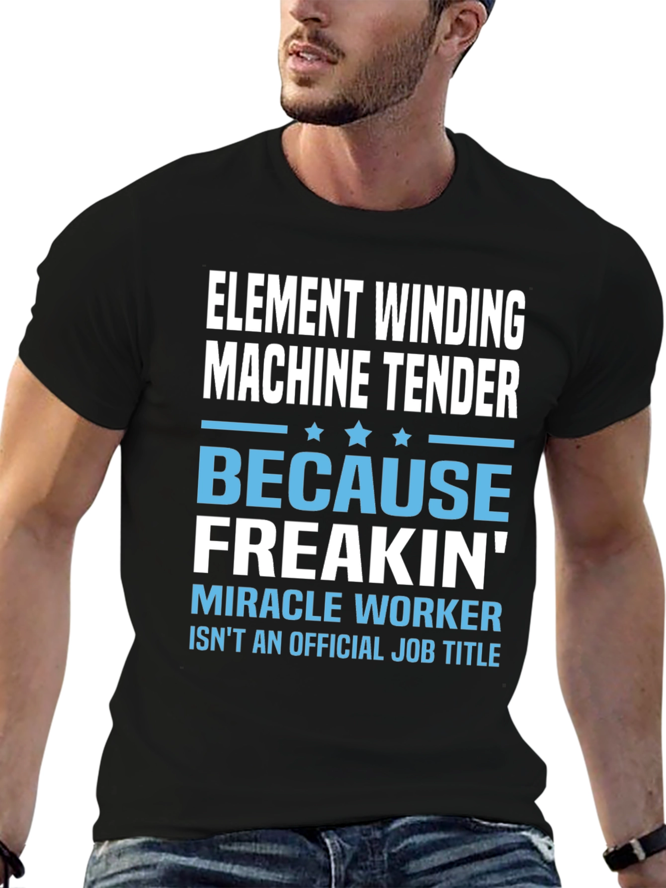 Element Winding Machine Tender T-Shirt