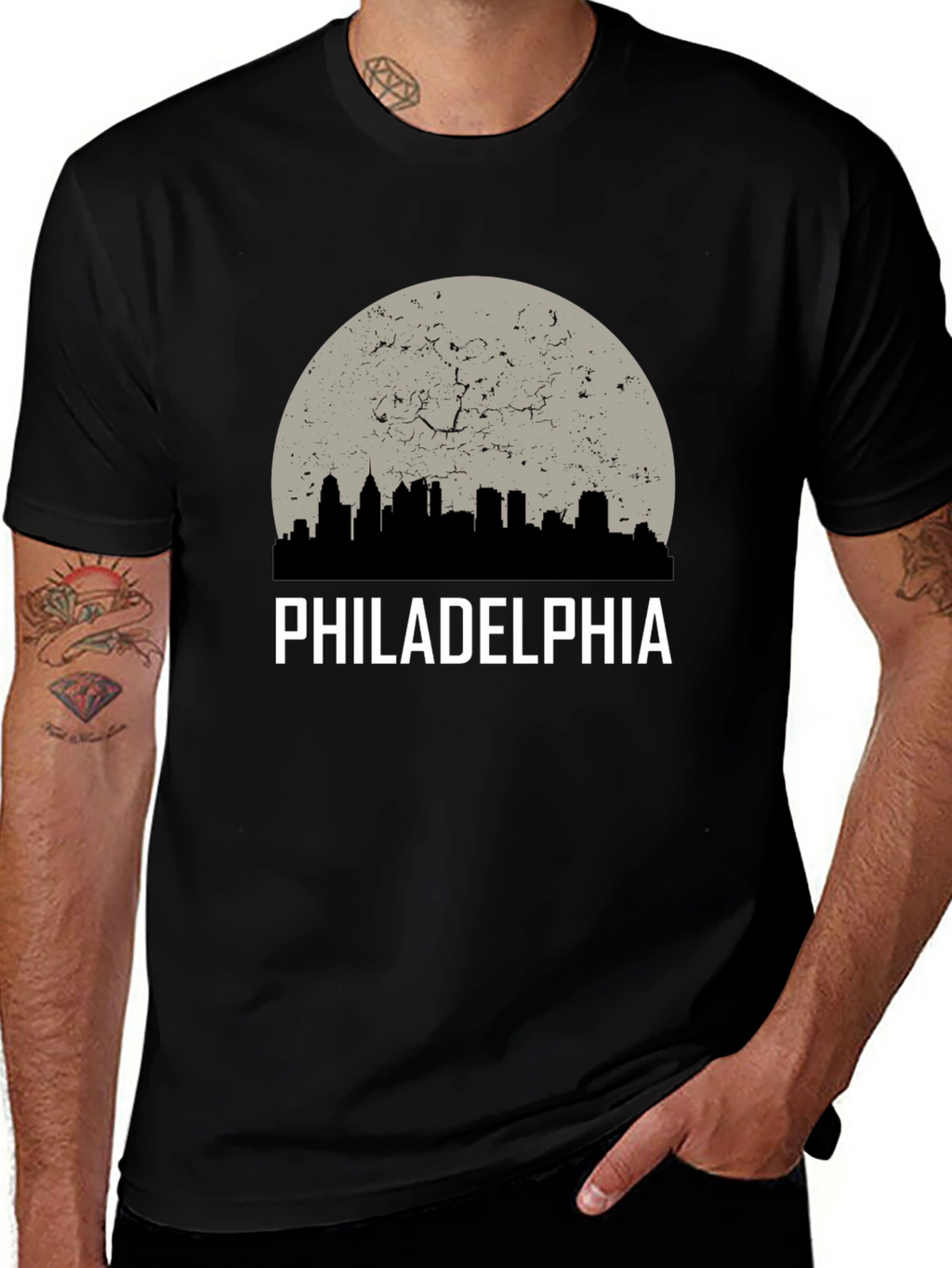 Philadelphia Skyline Graphic T-Shirt