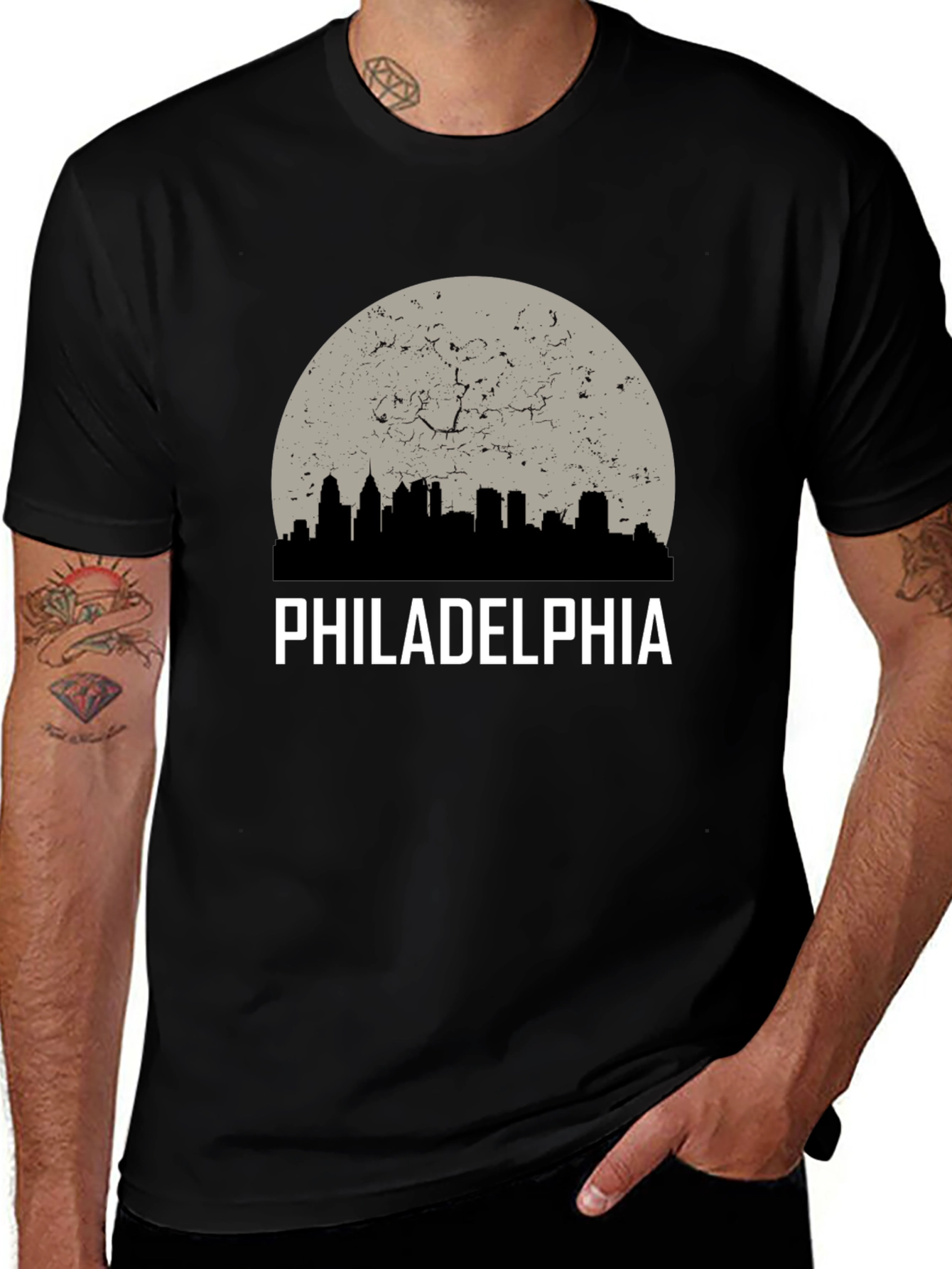 Philadelphia Skyline Graphic T-Shirt